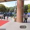 Maung Putih, kendaraan dinas Presiden Republik Indonesia Prabowo Subianto tiba di depan gedung pertemuan KTT ke-48 ASEAN di Filipina. (Istimewa)