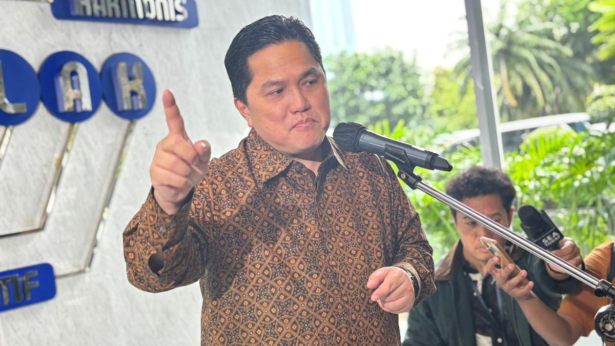 Melalui Bank Emas, Erick Thohir Ingin Cadangan Emas Batangan Indonesia Tembus 400 Ton