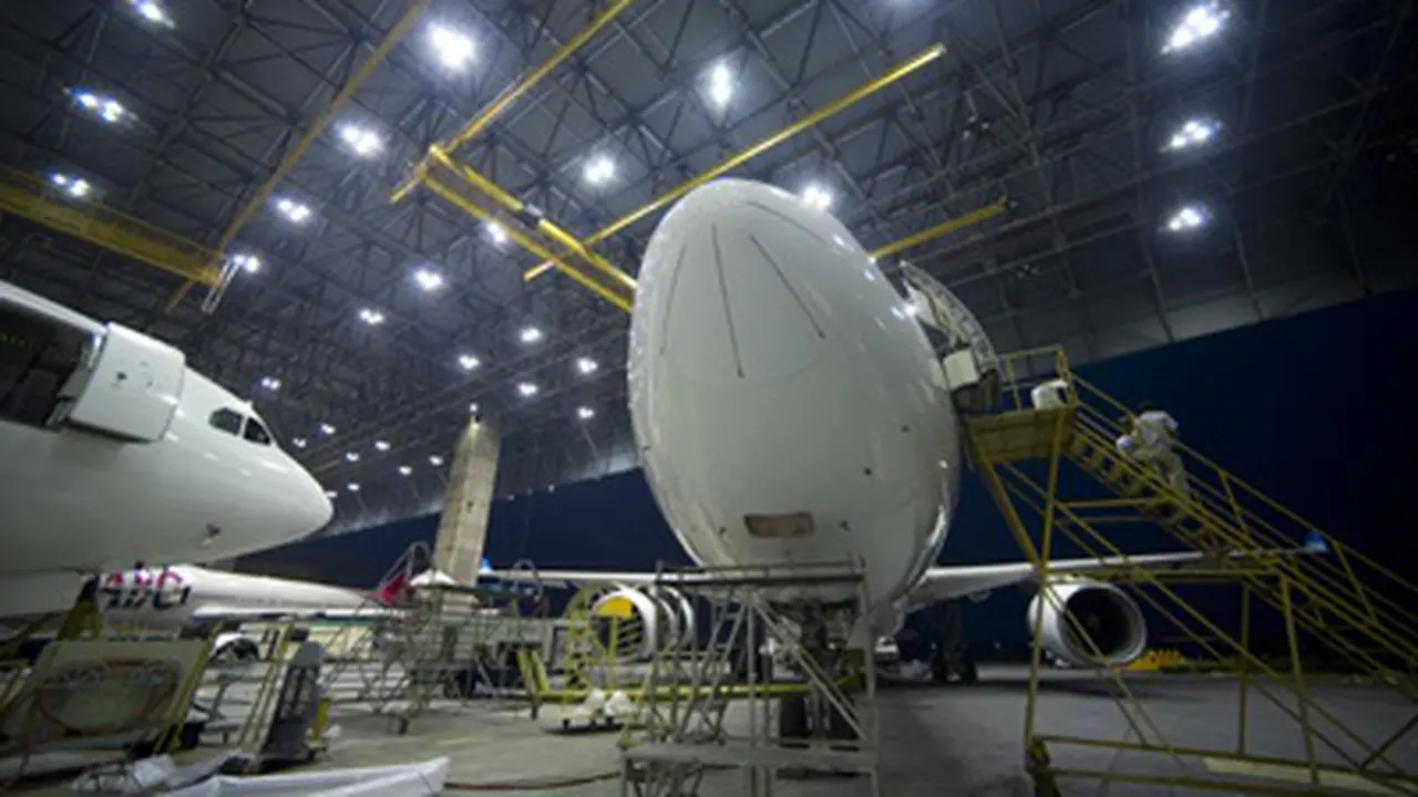 Hanggar Garuda Maintenance Facility di Bandara Soetta