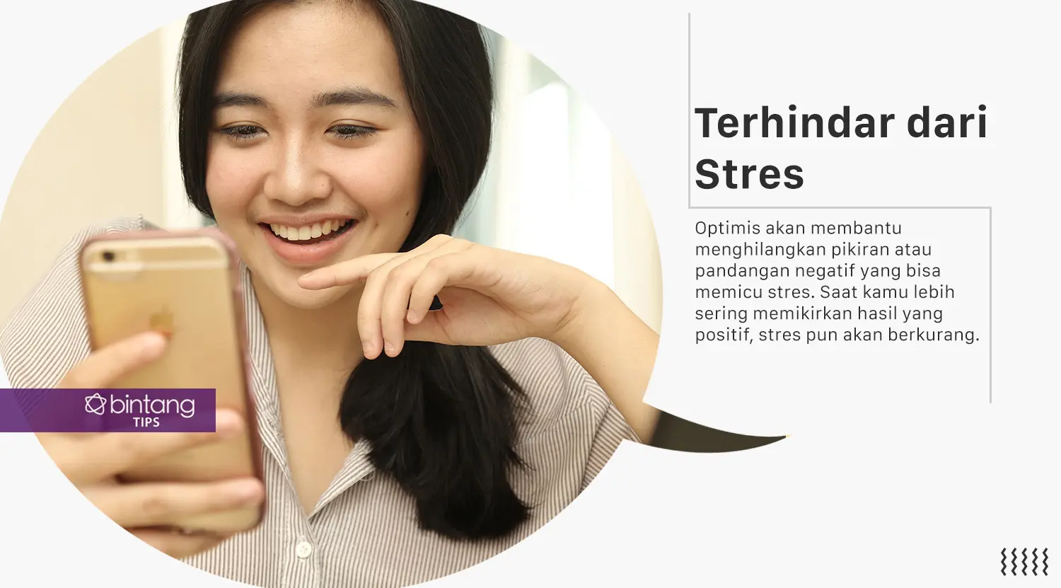 Ini kelebihan jadi orang optimis. (Foto: Daniel Kampua, Digital Imaging: M. Iqbal Nurfajri/Bintang.com)