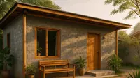 8 Model Rumah Sederhana dari Bambu dan Batako yang Terjangkau, Cocok untuk di Desa
