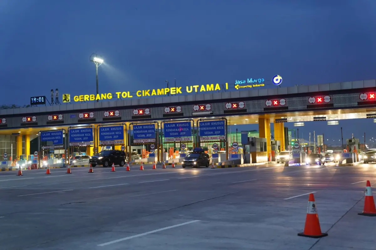 Diskon tarif tol 20 persen kembali diberlakukan pada periode arus balik Hari Raya Idul Fitri 1444H/Lebaran 2023.