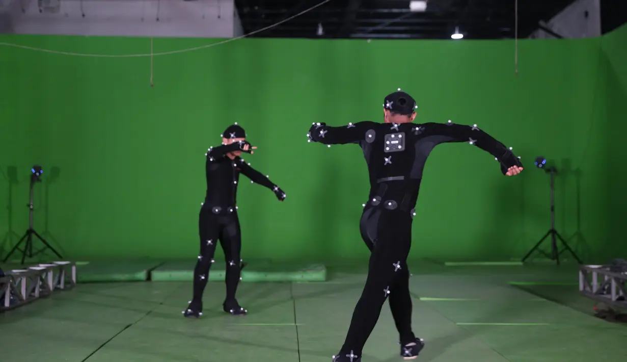 "Jadi ini pertama kali di Indonesia. Di Indonesia sudah ada tempatnya cuma belum ada yang gunakan motion capture begini," kata Raffi Ahmad, di  kawasan Pancoran, Jakarta Selatan, Senin (5/12/2016). (Nurwahyunan/Bintang.com)