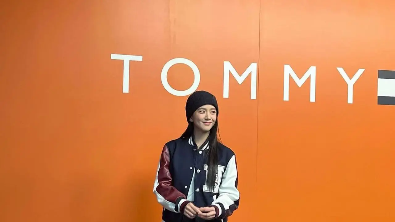 Jisoo BLACKPINK di acara Tommy Hilfiger (Instagram/@sooyaaa__)