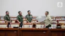 Kasau Marsekal TNI Fadjar Prasetyo juga diwakili oleh Wakil Kepala Staf TNI AU Marsdya TNI Agustinus Gustaf Brugman lantaran tengah mengikuti giat di Jepang. (Liputan6.com/Faizal Fanani)