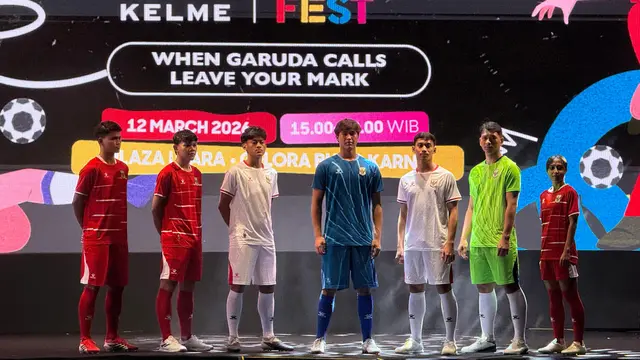 Jersey Timnas Indonesia Kelme