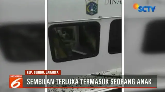 Sebuah kapal milik Dinas Perhubungan (Dishub) DKI Jakarta meledak di perairan Pulau Panggang, Kepulauan Seribu.