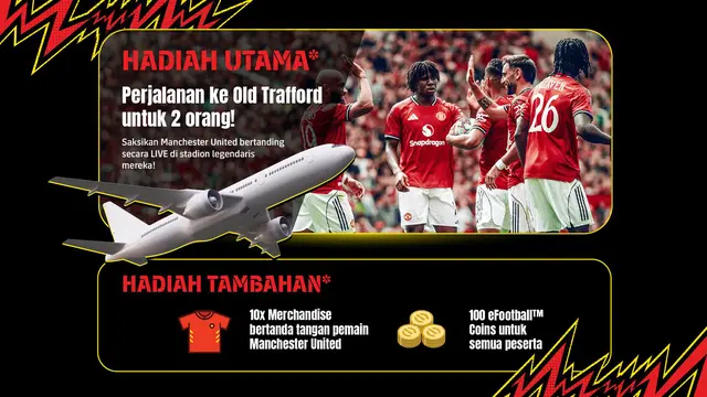 eFootball Buka Jalan Fans MU ke Old Trafford