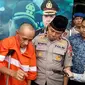 Residivis pembobolan rumah di Kota Malang ditangkap sekaligus ditahan keenam kalinya oleh Polres Malang Kota (Liputan6.com/Zainul Arifin)