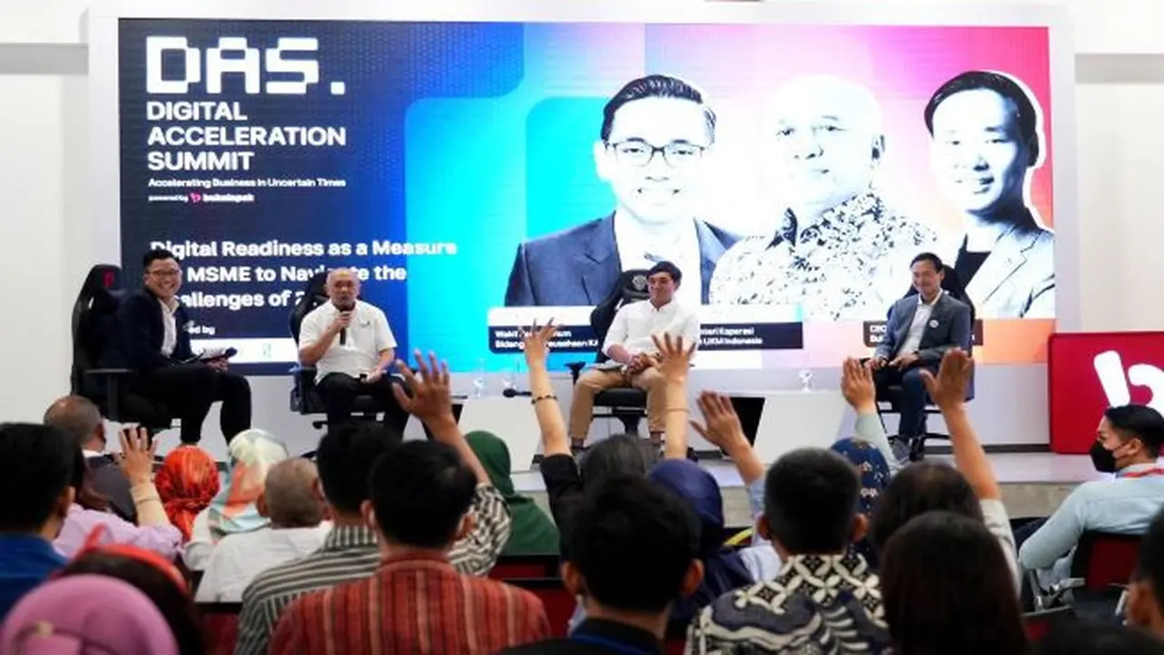Bukalapak berkolaborasi dengan sejumlah perusahaan menggelar Digital Accelaration Summit: Accelerating Business ini Uncertain Times. (Foto: Bukalapak)