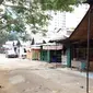 Lokasi Abah Grandong pemakan kucing hidup-hidup di Kemayoran, Jakarta Pusat. (Radityo Priyasmoro/Liputan6.com)