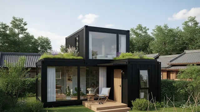 Model Rumah Kecil di Desa tapi Elegan dan Nyaman untuk Hidup Santai (AI)