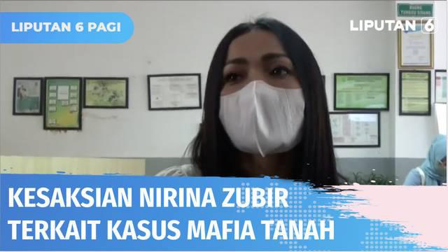 Sidang kasus pemalsuan surat tanah oleh mafia tanah, dengan korban orang tua artis Nirina Zubir kembali digelar di PN Jakarta Barat. Sidang mendengarkan keterangan tiga orang saksi, salah satunya Nirina Zubir.