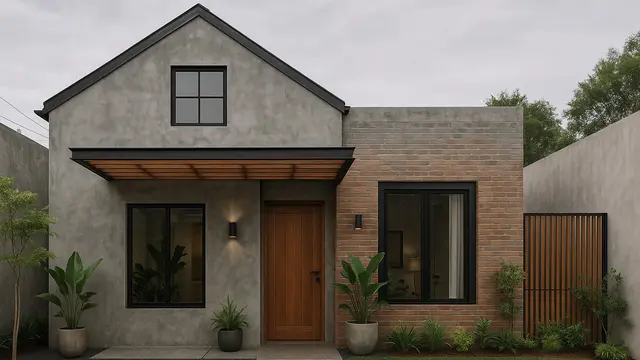 Rumah Ukuran 7x10 Tipe Berapa? Ini 7 Pilihan Model Rumahnya yang Sederhana tapi Indah (sumber:AI)