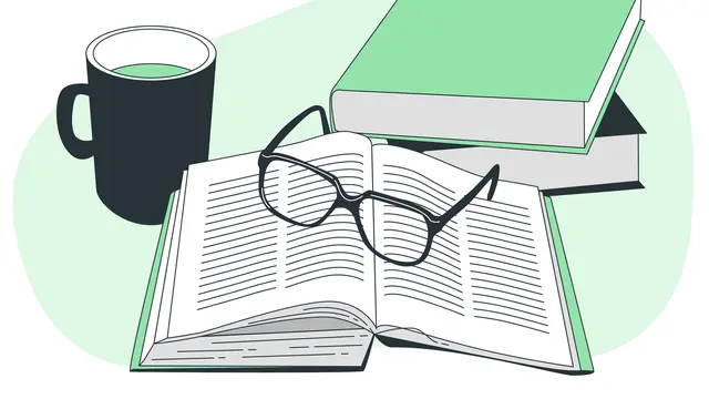 Ilustrasi buku, daftar pustaka
