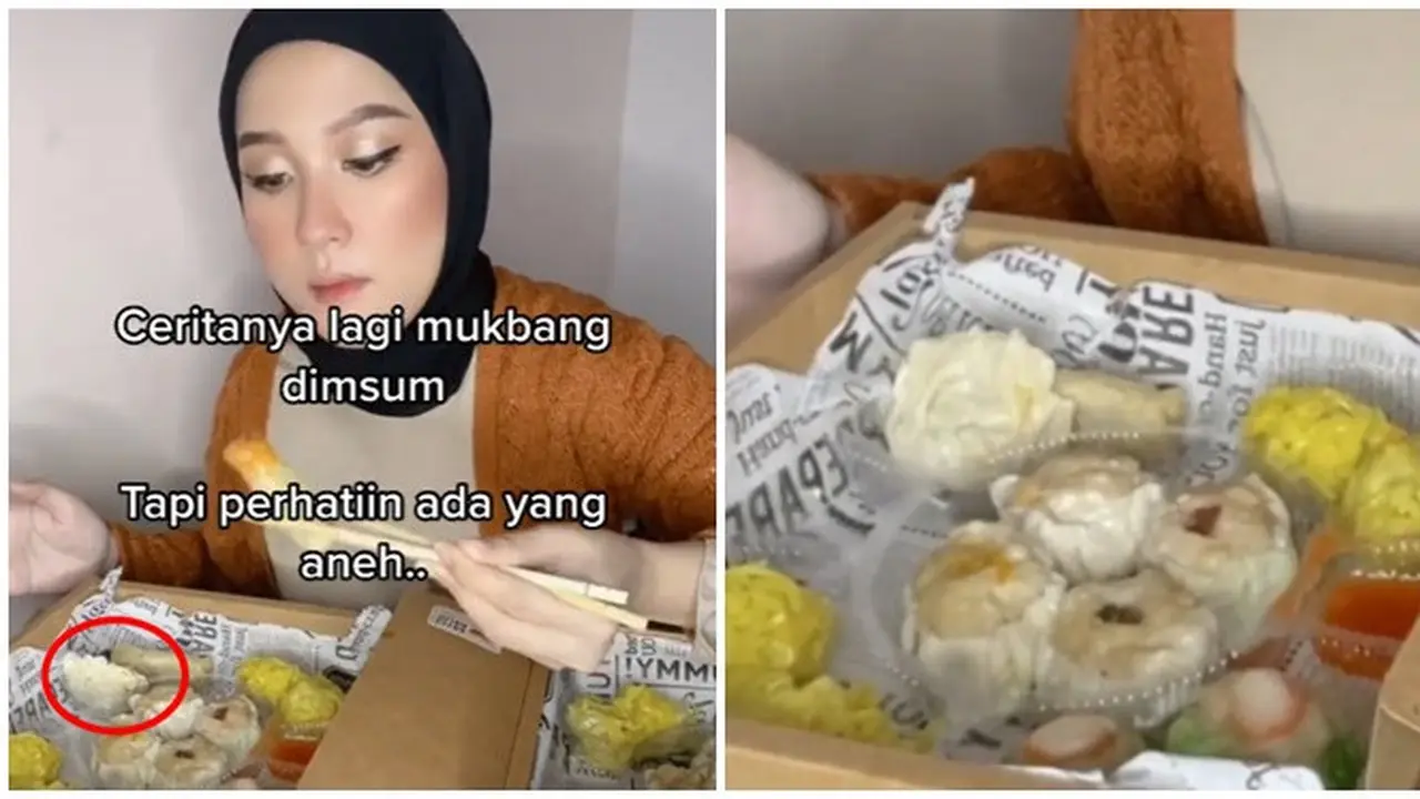 Tak Disentuh, Dimsum yang Tiba-tiba Bergerak Sendiri Ini Bikin Merinding