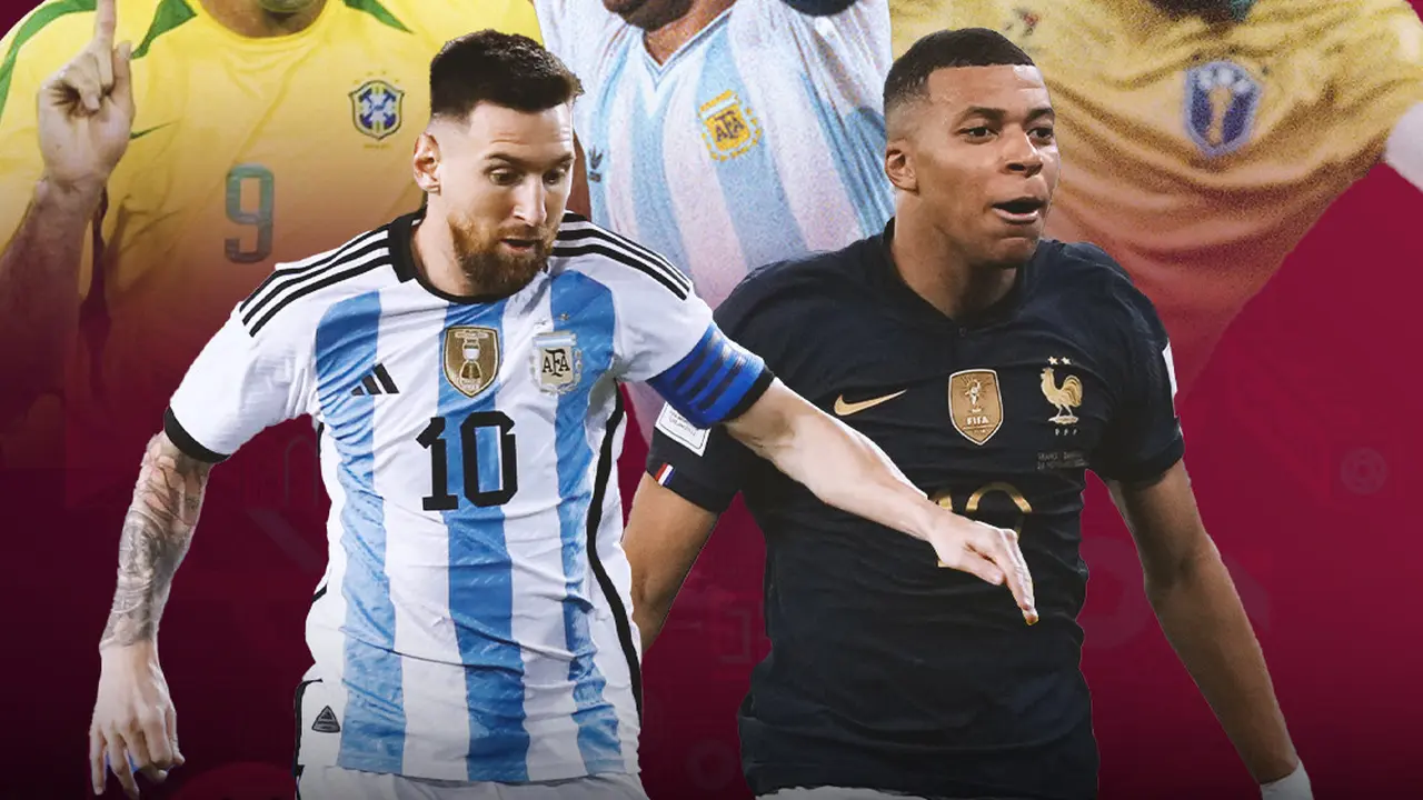 Piala Dunia 2022 - Lionel Messi dan Kylian Mbappe