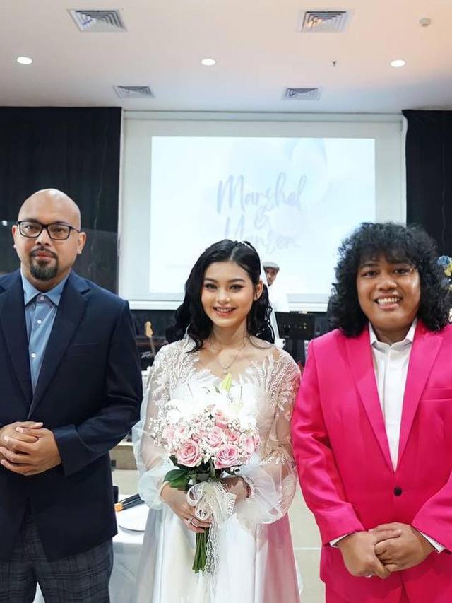 Potret Pernikahan Marshel Widianto dan Cesen Eks JKT48