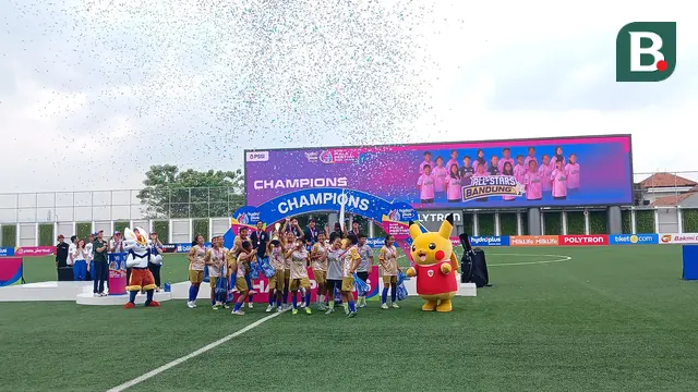 All Stars Bandung menjadi juara Piala Pertiwi All Stars 2025