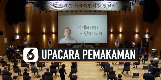VIDEO: Upacara Pemakaman Walikota Seoul Disiarkan Secara Online