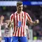 Sorloth menjadi man of the match atau bintang lapangan setelah berhasil mencetak hattrick dalam kemenangan 4-1 Atletico Madrid. (AFP/Thomas Coex)