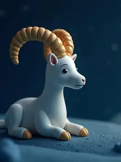 logo ramalan zodiak capricorn (sumber: AI generated)