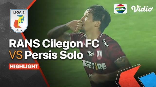 Berita video highlights laga Final Liga 2 2021, Rans Cilegon FC vs Persis Solo, yang berakhir dengan skor 1-2, di mana Irfan Bachdim menciptakan 2 gol, Kamis (30/12/2021) malam hari WIB