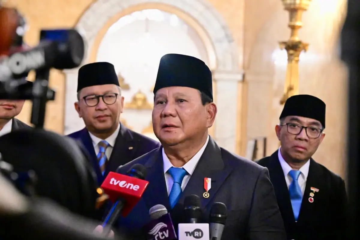 Presiden Prabowo Subianto di Inggris, di Lancaster House, London