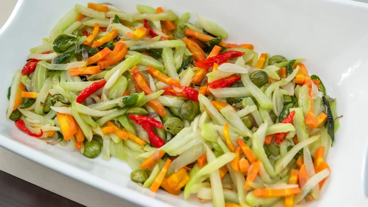 tumis labu siam