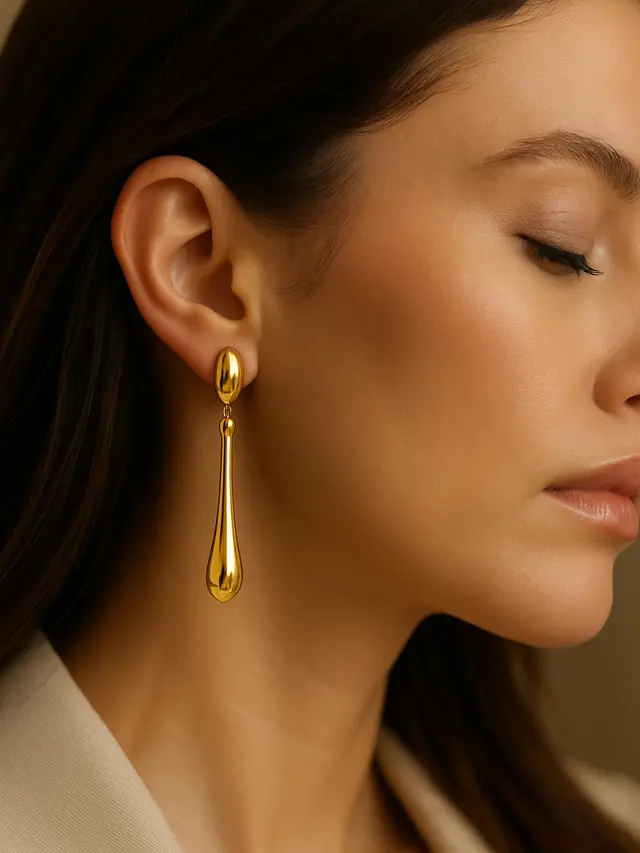 Model Anting Emas Minimalis