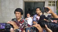 Kak Seto saat mendatangi Polda Metro Jaya. (Liputan6.com/Nafiysu Qodar)l 