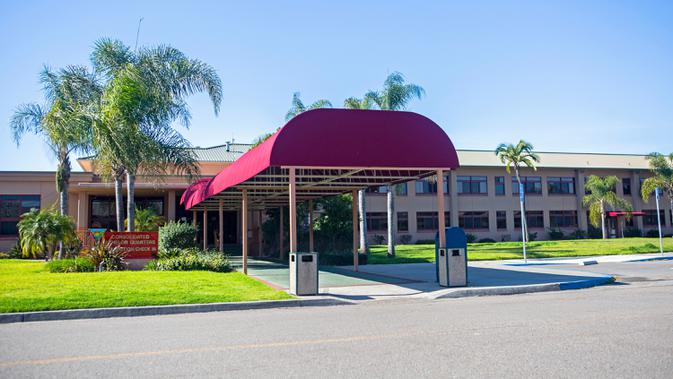 Fasilitas di Pangkalan Udara Marinir AS Miramar di California sebagai salah satu tempat karantina virus corona, 2 Februari 2020. Ratusan warga Amerika yang kembali dari China akan dikarantina selama 14 hari untuk dilakukan observasi (Lance Cpl. Krysten Houk/U.S. Marine Corps via AP)