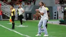 Ekspresi pelatih Persija Jakarta, Maurício Souza dalam laga lanjutan BRI Super League 2025/2026 melawan Borneo FC di Jakarta International Stadium (JIS), Jakarta Utara, Selasa (03/03/2026). (Bola.com/M Iqbal Ichsan)