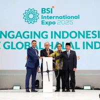 Pembukaan BSI International Expo 2025 yang berlangsung di Jakarta International Convention Center pada 26 &ndash; 29 Juni 2025.