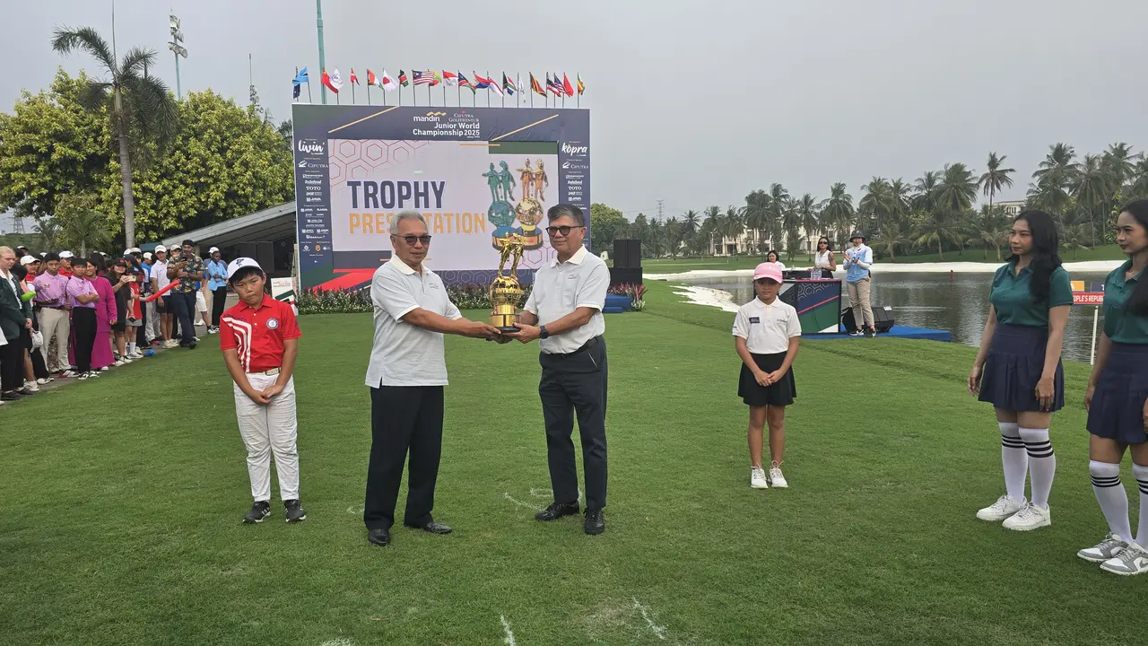 Pembukaan Mandiri Ciputra Golfpreneur Junior World Championship 2025