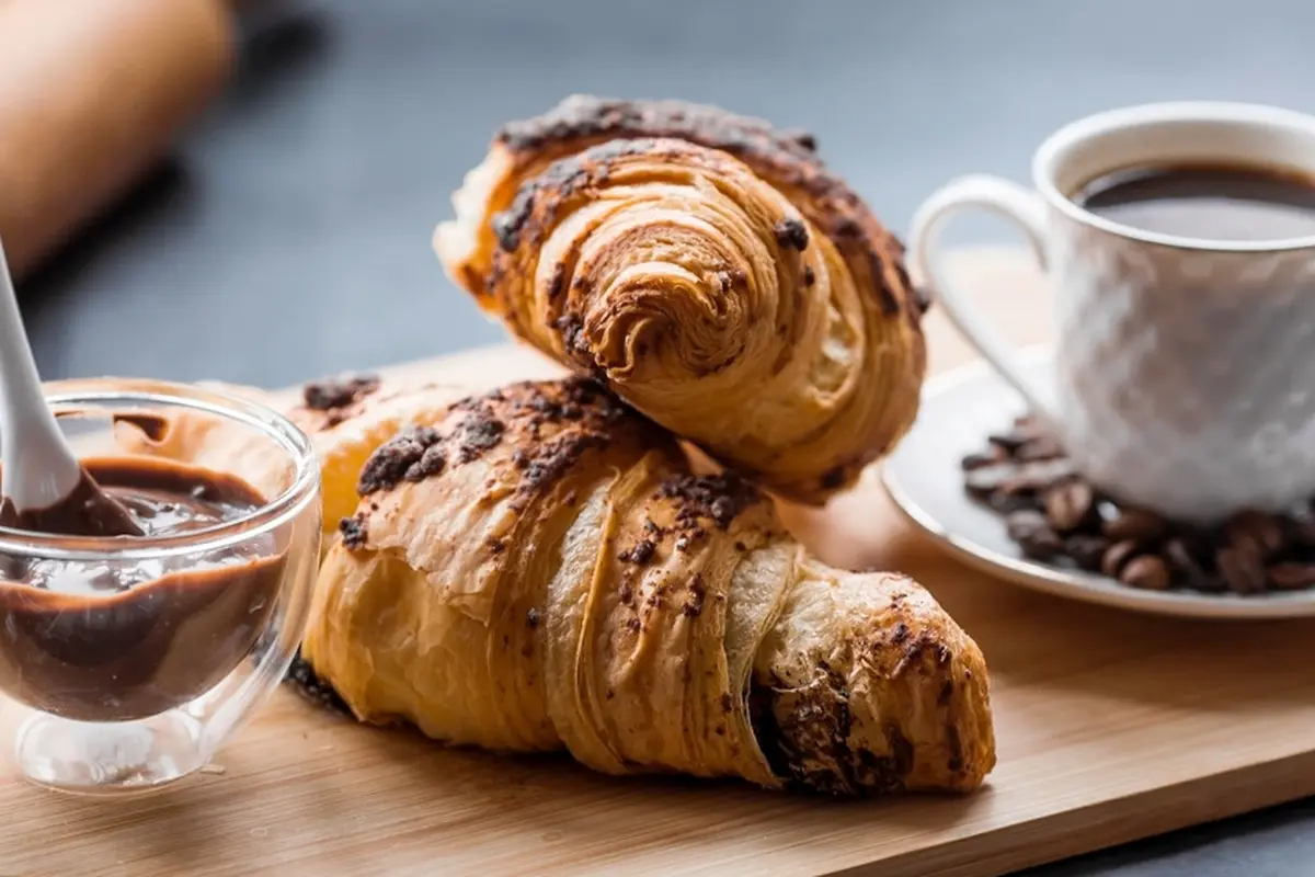 menu sarapan roti dan kopi