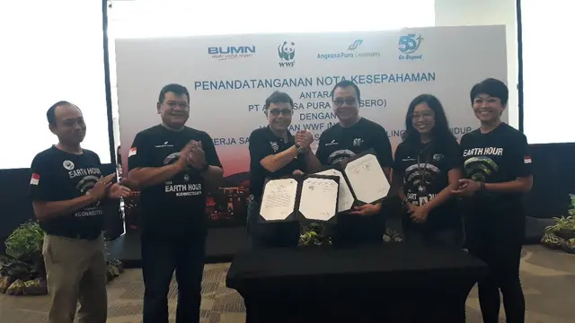 WWF dan Angkasa Pura I Teken MoU