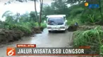 Jalur wisata SSB juga tertutup sekitar satu jam.
