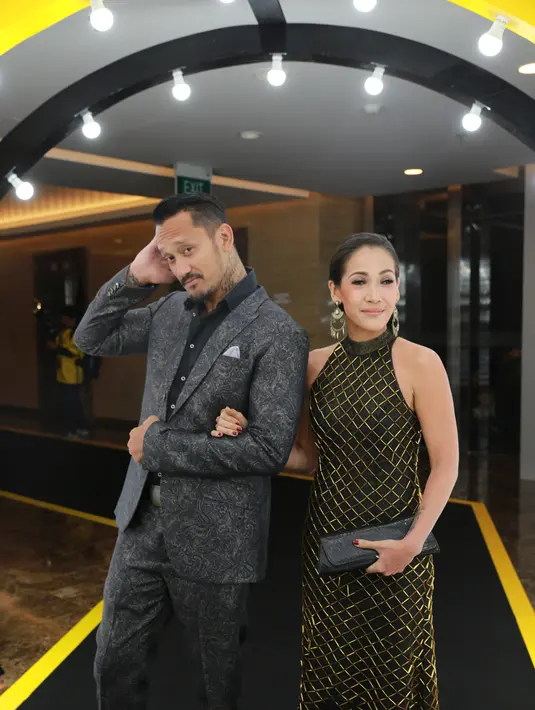 "Dukungannya sih luar biasa dari keluarga dari istri dari teman-teman, semuanya luar biasa sih," paparnya. (Adrian Putra/Bintang.com)