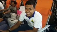 Kiper Persib Bandung, Muhammad Natshir alias Deden, mengakui laga Persib versus Persija paling berkesan buatnya. (Bola.com/Erwin Snaz)
