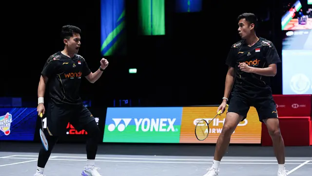 Leo Rolly Carnando/Bagas Maulana - All England 2025 - Bulu Tangkis