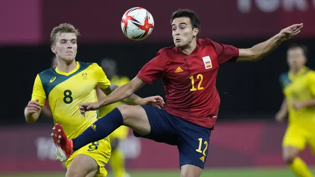 Foto: Spanyol Susah Payah Taklukkan Australia di Olimpiade Tokyo 2020