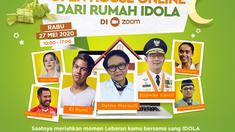 Silaturahome digelar Liputan6.com bersama KLY dengan menampilkan artis, atlet dan pejabat pada Selasa-Rabu, 26-27 Mei 2020