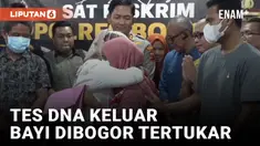 Polisi Umumkan Hasil Tes DNA Terhadap Dua Bayi di Bogor Dinyatakan Tertukar