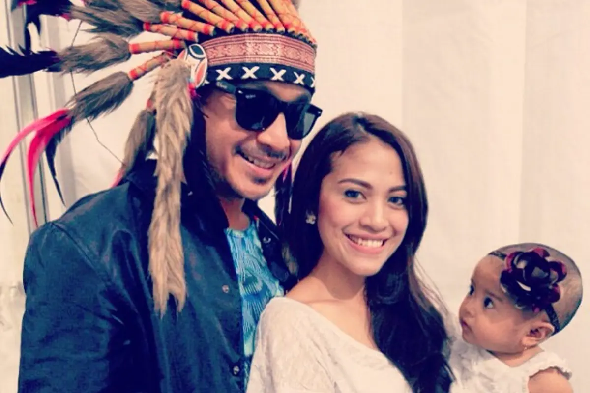 Giring Nidji dan keluarga