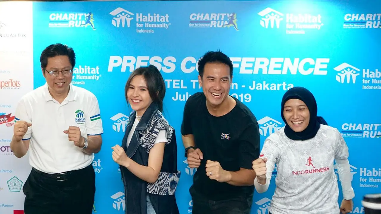 Konferensi Pers Habitat Charity Run