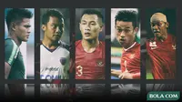 Trivia - Bek Timnas Indonesia paling berpengaruh di 10 tahun terakhir (Bola.com/Adreanus Titus)