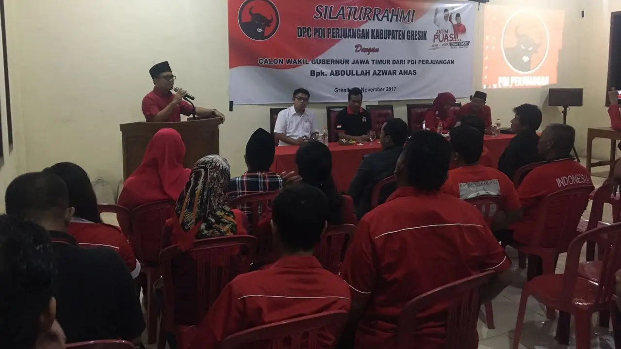 Bakal Cagub Jatim Abdullah Azwar Anas.