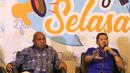 Anggota DPR RI terpilih Fraksi Partai Nasdem Roberth Rouw dan Bupati Lanny Jaya Befa Yigibalom menjadi pembicara dalam dialog Selasa di Jakarta Selasa (10/9/2019). Dialog mengusung Papua Bicara Papua: Dari Papua untuk NKRI mencari solusi masalah papua untuk keutuhan NKRI. (Liputan6.com/Angga Yuniar)
