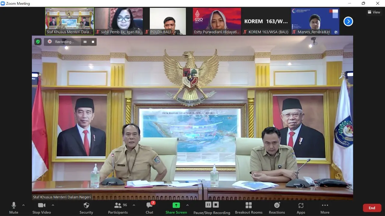 10 Kementerian dan Lembaga Komitmen Dukung Aksi GILAsSAMPAH di Bali